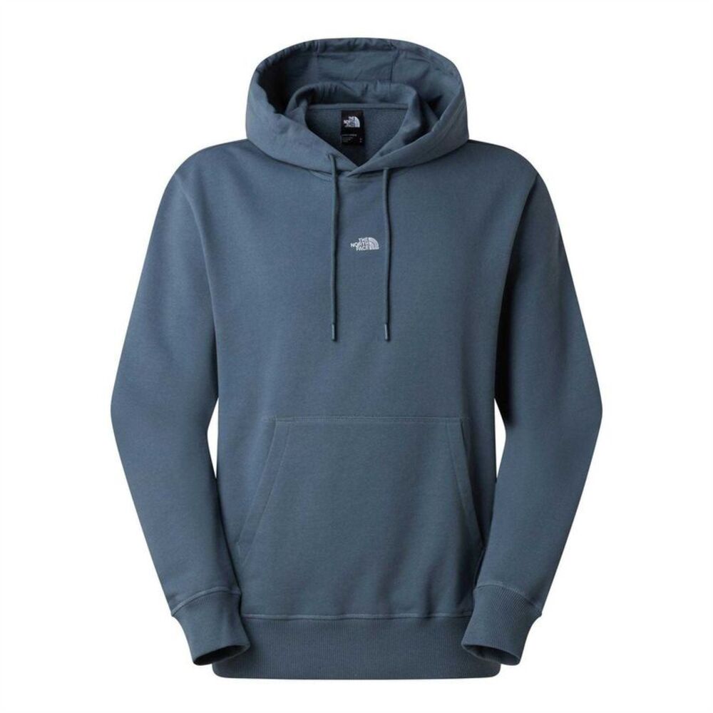 The North Face Mens Essential Overhead Relaxed Fit Hoodie / Granite Grey